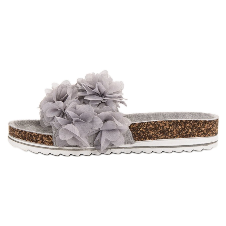 Seastar Moderiktiga grå tofflor 2