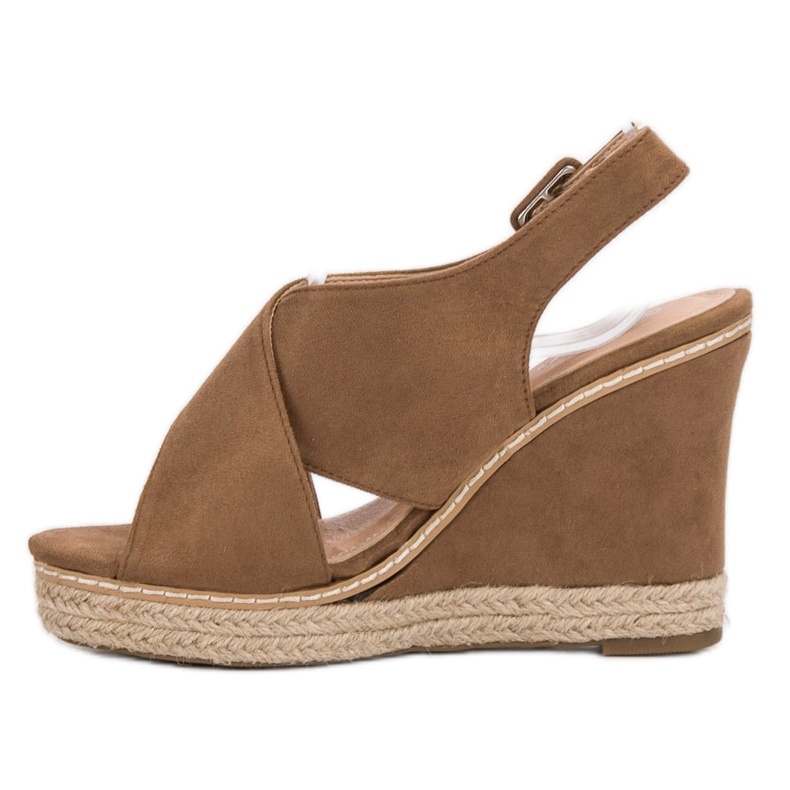 Anesia Paris Sandaler i mocka brun 2