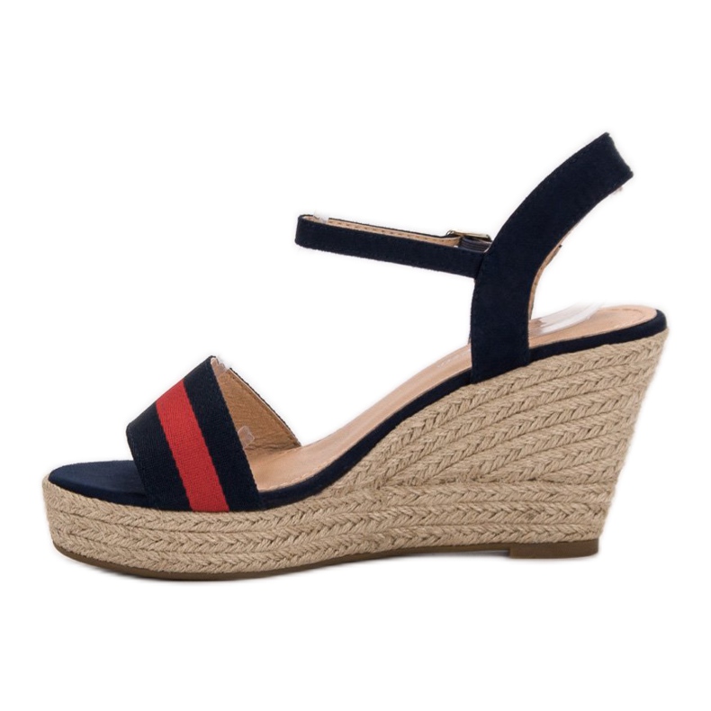 Primavera Casual Wedge Sandals marinblå 1