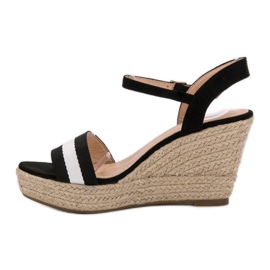 Primavera Casual Wedge Sandals svart 1