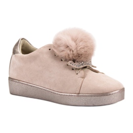 Lucky Shoes Mockasportskor brun 1