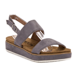 Goodin Grå sandaler 1