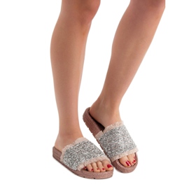 Bekväma VICES tofflor rosa 2