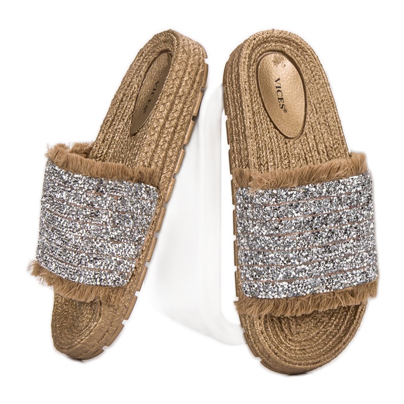 Bekväma VICES tofflor gul 2