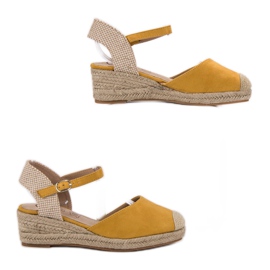 Kylie Kil Espadrilles gul 1