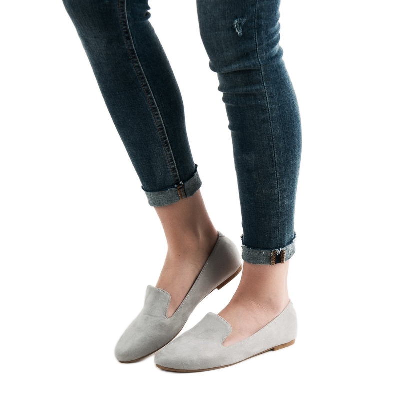 Lily Shoes Mocka herrar grå 2