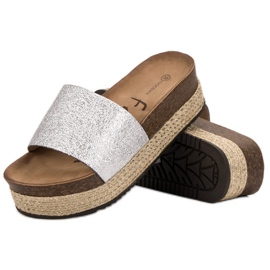 Goodin Tofflor På Plattformen grå 2