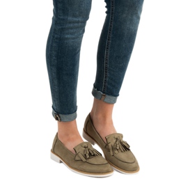 VICES olivloafers grön 2