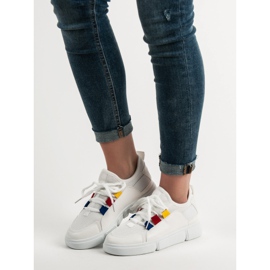 Renda Slip-on sportskor vit 2