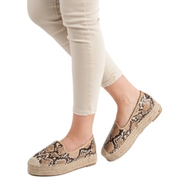 Best Shoes Lordsy på plattformen brun 2