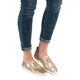 Super Mode Gyllene sneakers 2