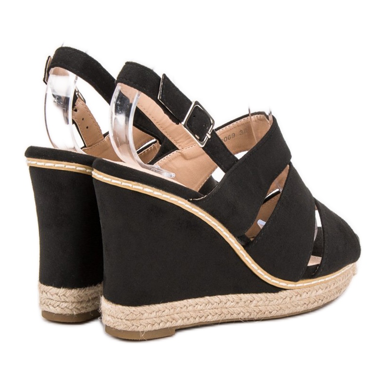 Primavera Svarta sandaler 1