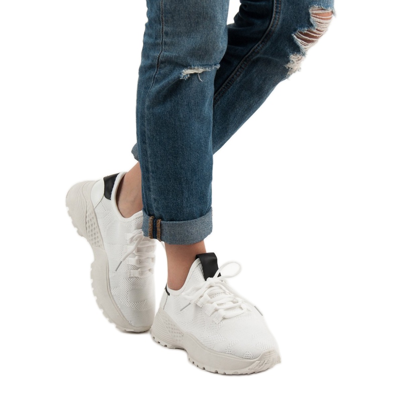 VICES Textil Sportskor vit 2