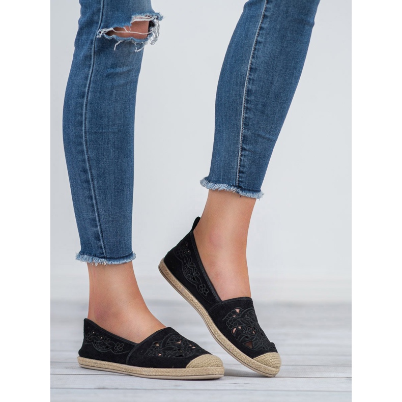 VICES Mocka Espadrilles svart 1