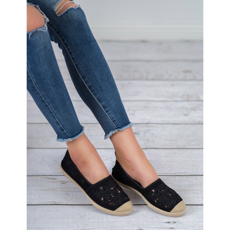 VICES Mocka Espadrilles svart 2