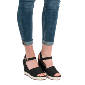 Best Shoes Svarta sandaler 2