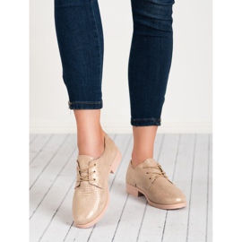 BLESS Eleganta damskor gul 2