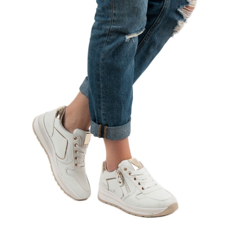 SHELOVET Vita sportskor 2