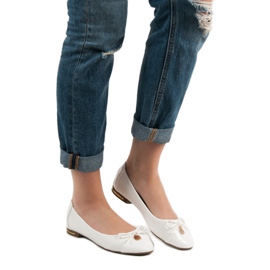 RTX WALK Ballerina med rosett vit 1