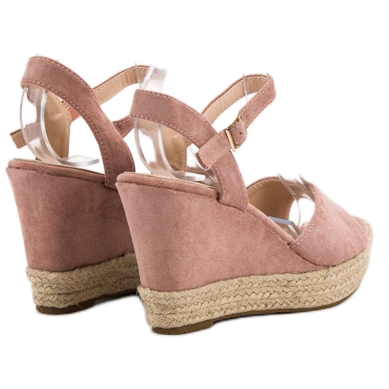 Bello Star Espadrilles sandaler rosa 1
