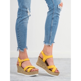 JESSY ROSS Gula mockasandaler 1