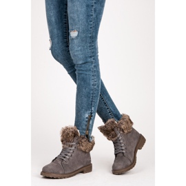 New Tlck Mockfångare med päls grå 1