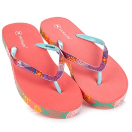 Mckeylor Coral Damtofflor röd 1