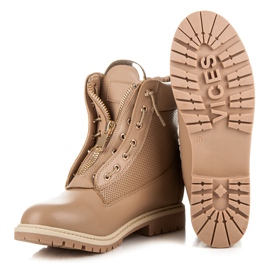 Vices Trappers fästs med dragkedja brun 1