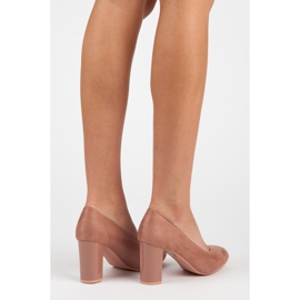 Seastar Pumpar med lackerad kolonn rosa 1