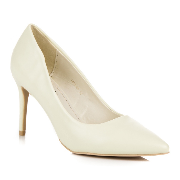 Vices Pastellfärgade höga klackar mångfärgad gul 1