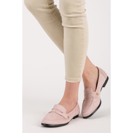 Seastar Loafers i mocka rosa 1