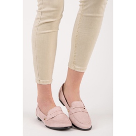 Seastar Loafers i mocka rosa 2