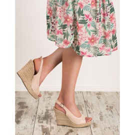 Renda Trendiga mockasandaler brun 2