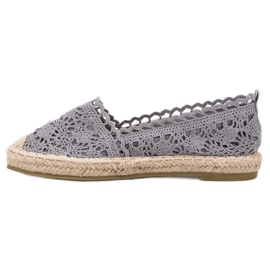 Seastar Spets Espadrilles grå 1