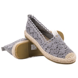 Seastar Spets Espadrilles grå 2