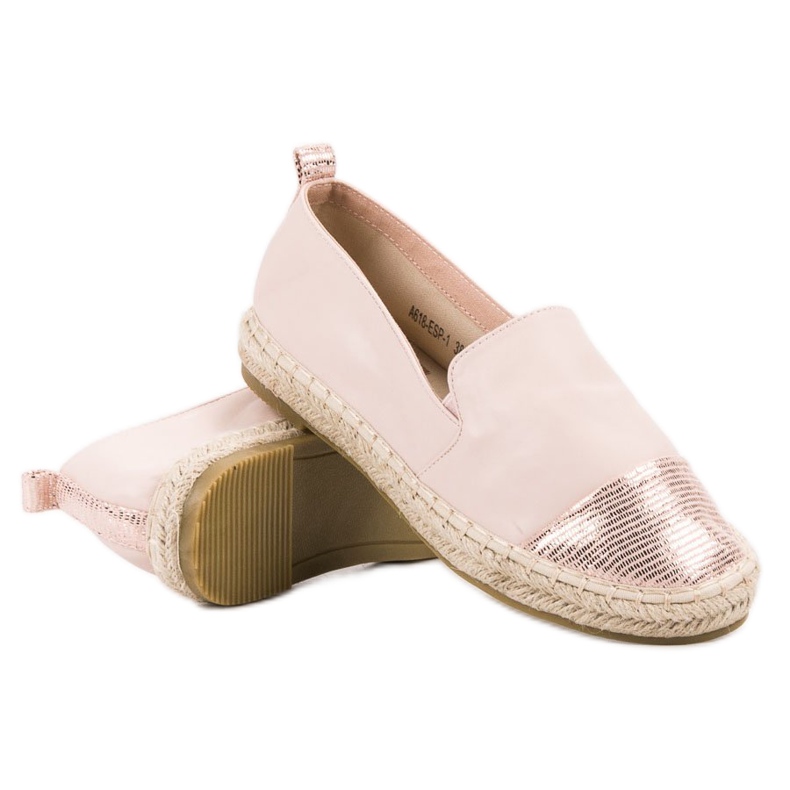 Bestelle Moderiktiga Espadriller rosa 2