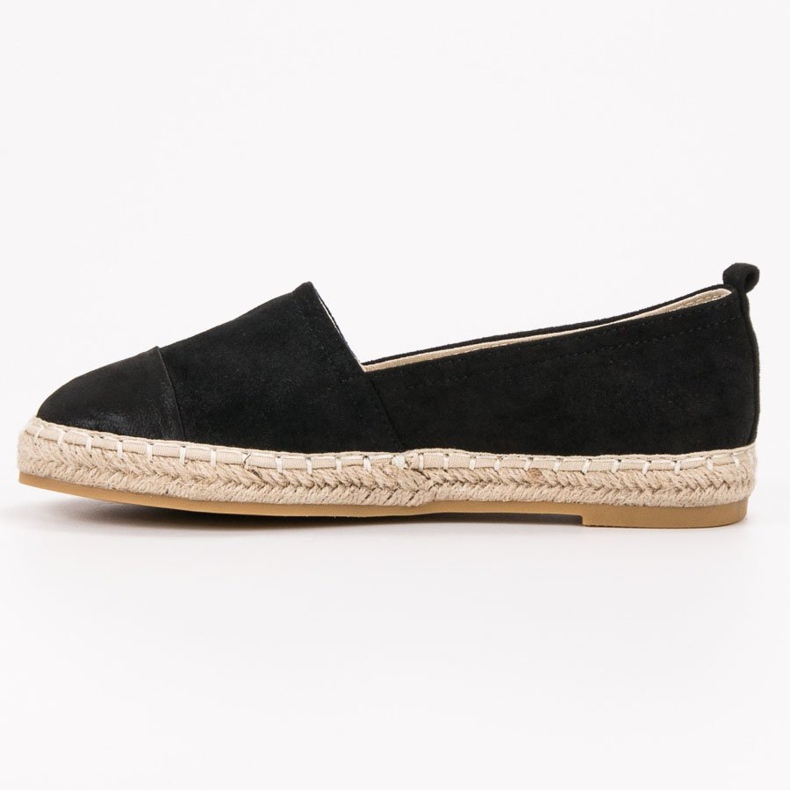 Forever Folie Mocka Espadrilles svart 1
