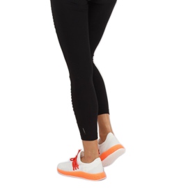 Orange och vita sportskor B-6851 Orange 1