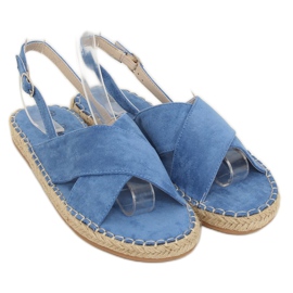 Blå espadrillessandaler YJ-2M12 Blå 1