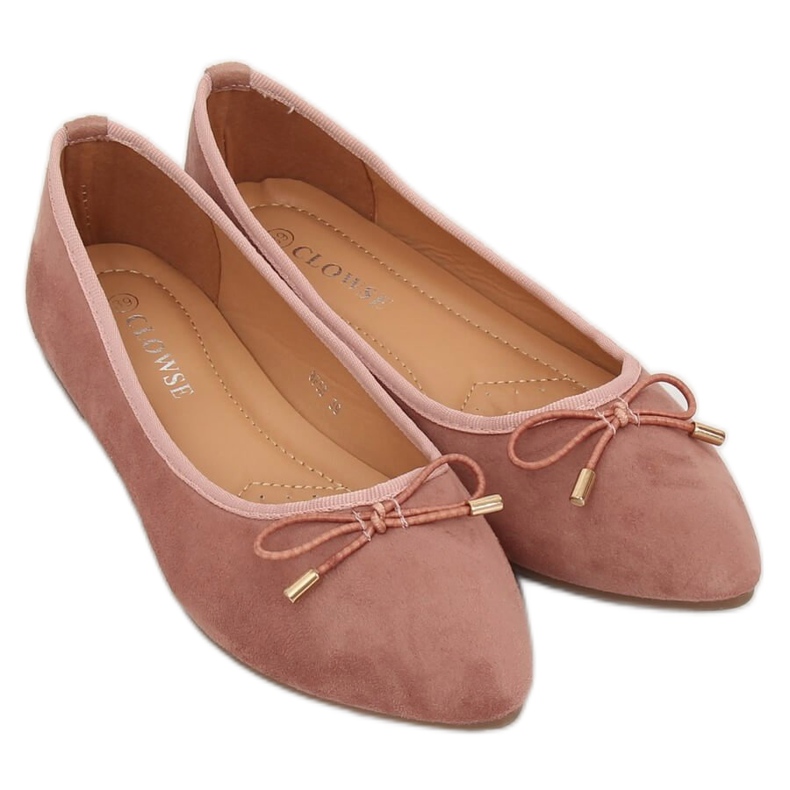 Ballerinor med mandeltår rosa 8F58 Rosa 1