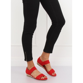Sandaler espadrilles röd 9R71 Röd 1
