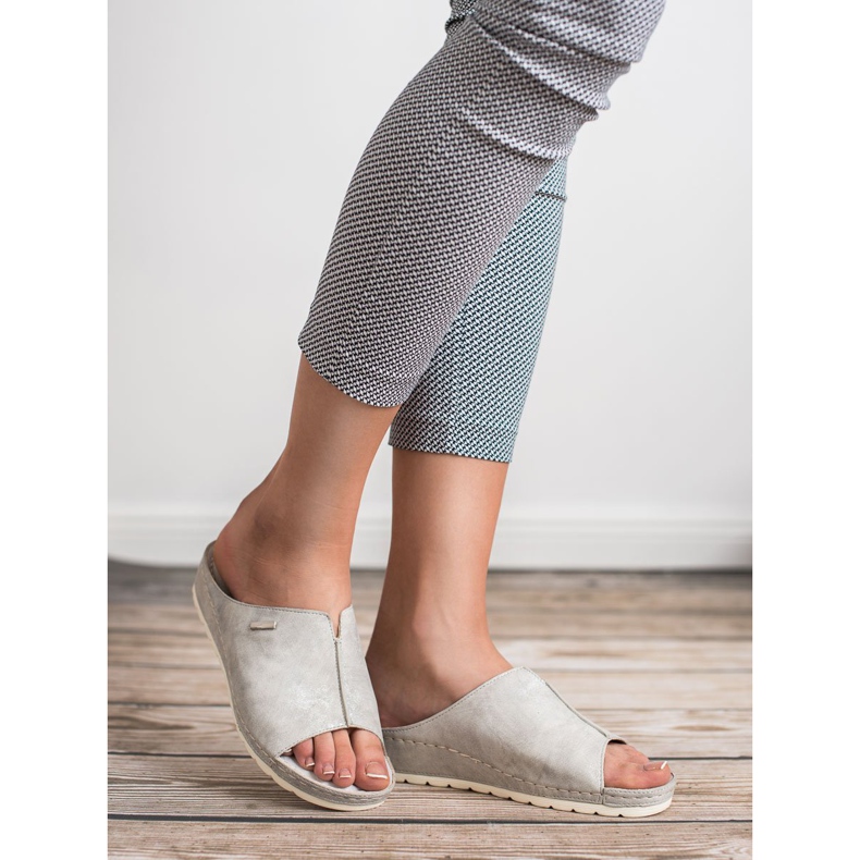 Goodin Gyllene tofflor brun gul 2