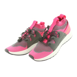 Befado barnskor 516X030 orange rosa grå 3