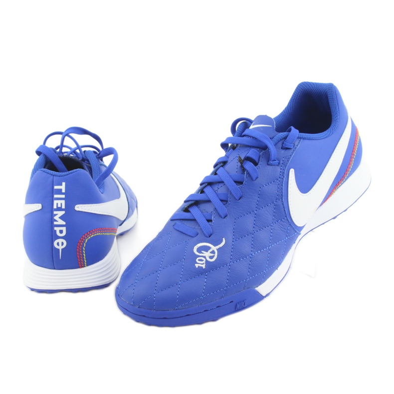 Nike Tiempo Legend 7 Academy 10R Tf M AQ2218-410 fotbollsskor blå 6