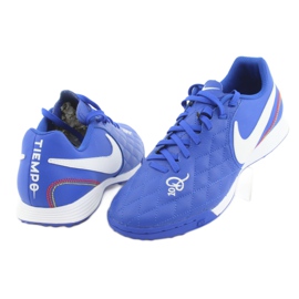 Nike Tiempo Legend 7 Academy 10R Tf M AQ2218-410 fotbollsskor blå 4