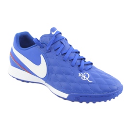 Nike Tiempo Legend 7 Academy 10R Tf M AQ2218-410 fotbollsskor blå 1