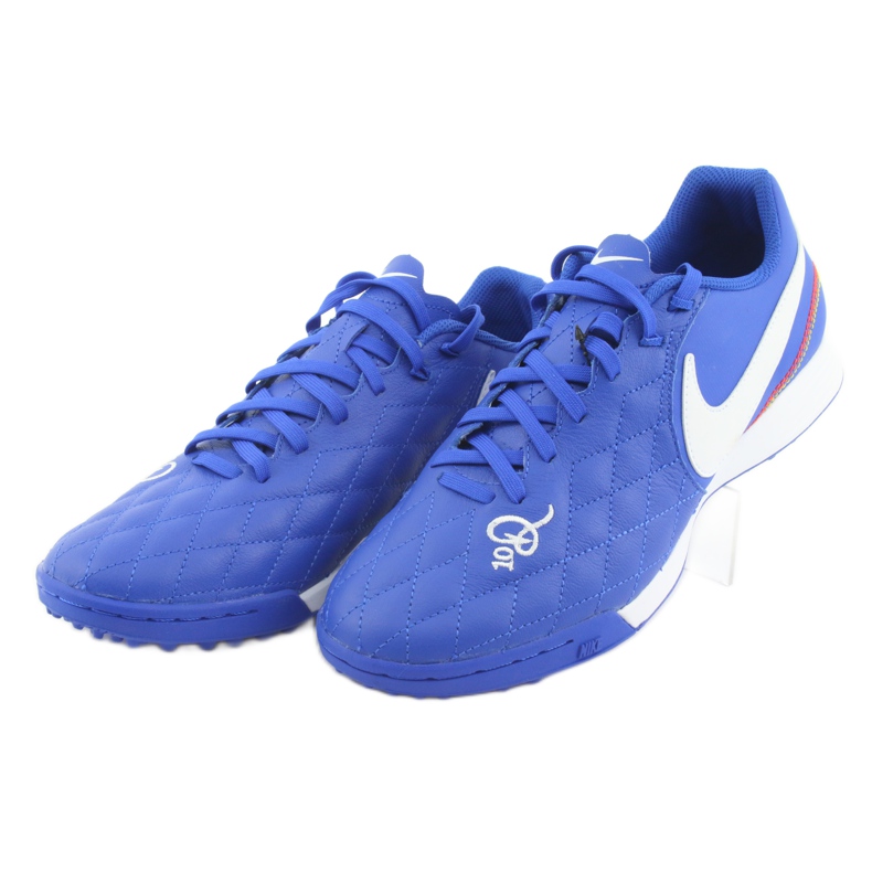 Nike Tiempo Legend 7 Academy 10R Tf M AQ2218-410 fotbollsskor blå 3