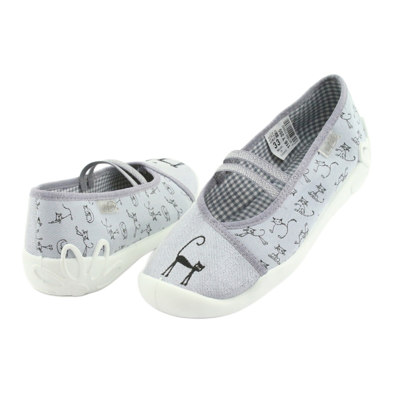 Befado barnskor 116Y250 grå 3