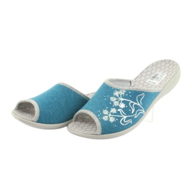 Befado damskor pu 254D102 blå 3