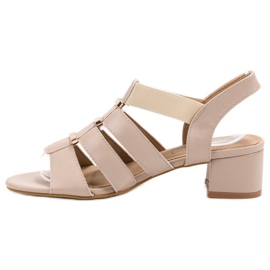 Evento Sandaler med hög klack brun 1